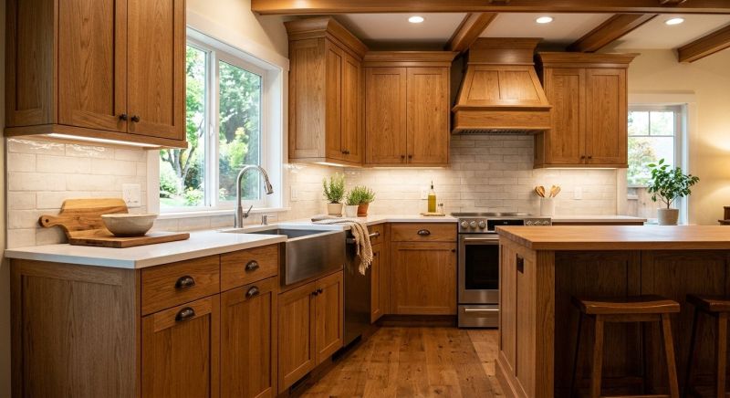 Cabinets Refacing project example